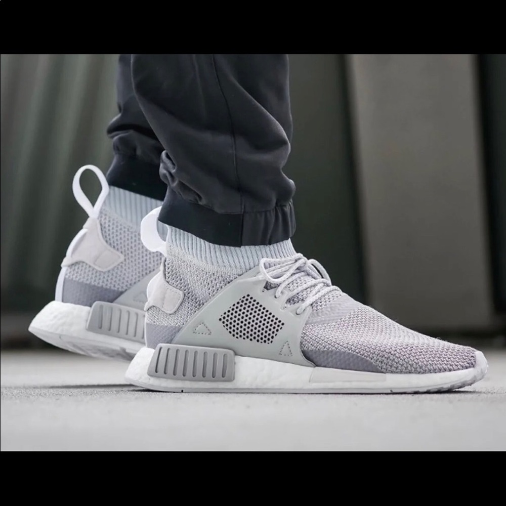 Adidas NMD XR1 Grey PRIMEKNIT BOOST Men’s 9 - Picture 8 of 8